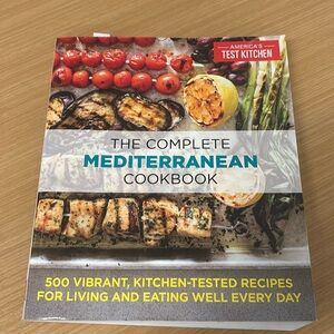 Mediterranean cookbook, lots of life left!
